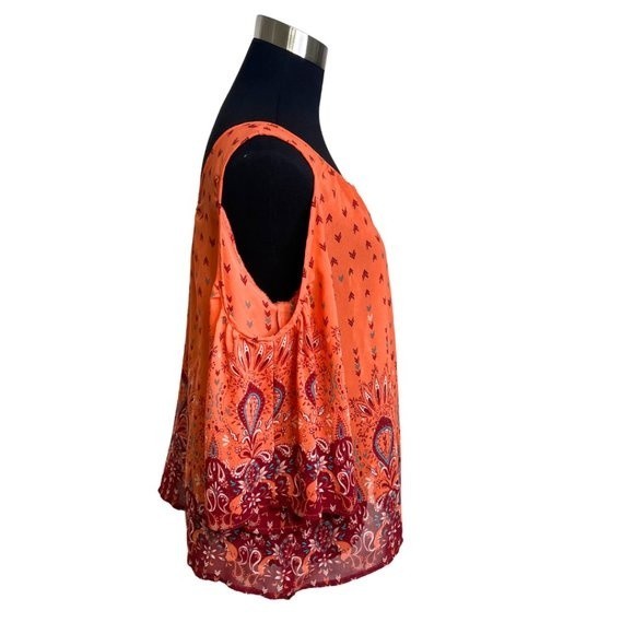 Cold shoulder sheer light floaty top by Arizona - Picture 4 of 8